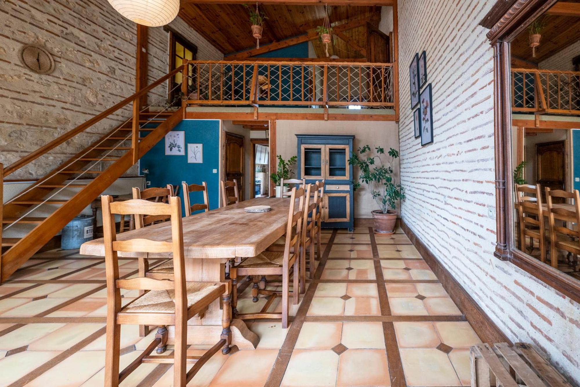La Maison De L'Ecolieu Du Turc - Piscine Partagee Le Mas-dʼAgenais Exteriör bild
