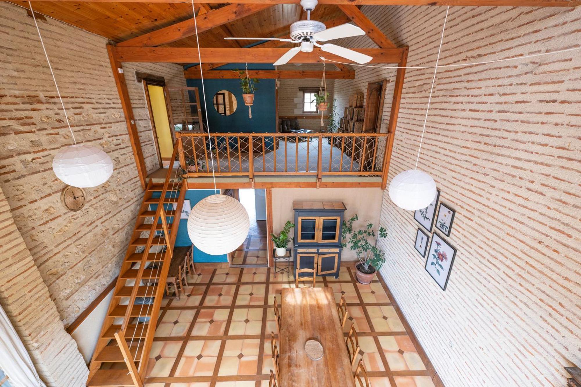 La Maison De L'Ecolieu Du Turc - Piscine Partagee Le Mas-dʼAgenais Exteriör bild