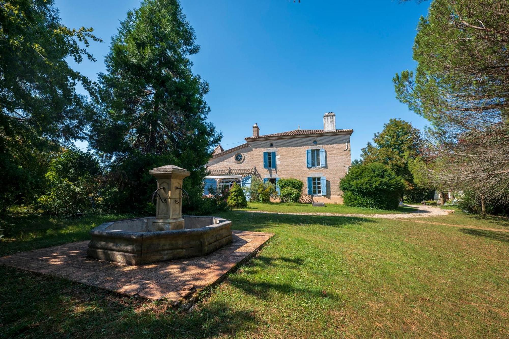 La Maison De L'Ecolieu Du Turc - Piscine Partagee Le Mas-dʼAgenais Exteriör bild