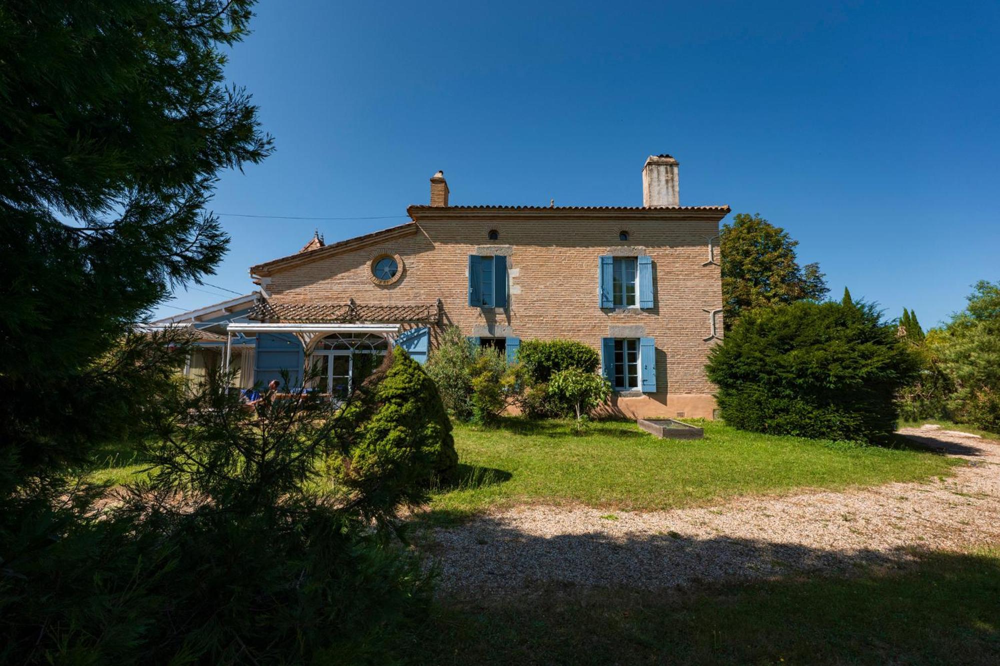 La Maison De L'Ecolieu Du Turc - Piscine Partagee Le Mas-dʼAgenais Exteriör bild