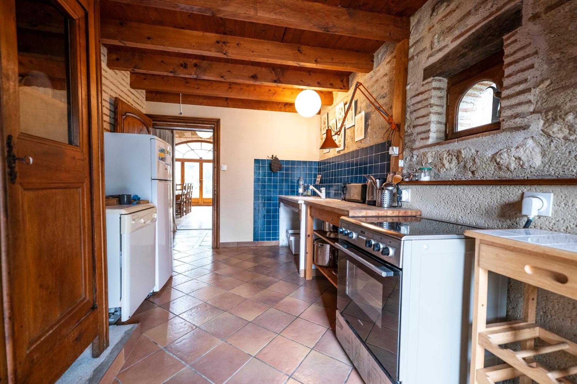 La Maison De L'Ecolieu Du Turc - Piscine Partagee Le Mas-dʼAgenais Exteriör bild