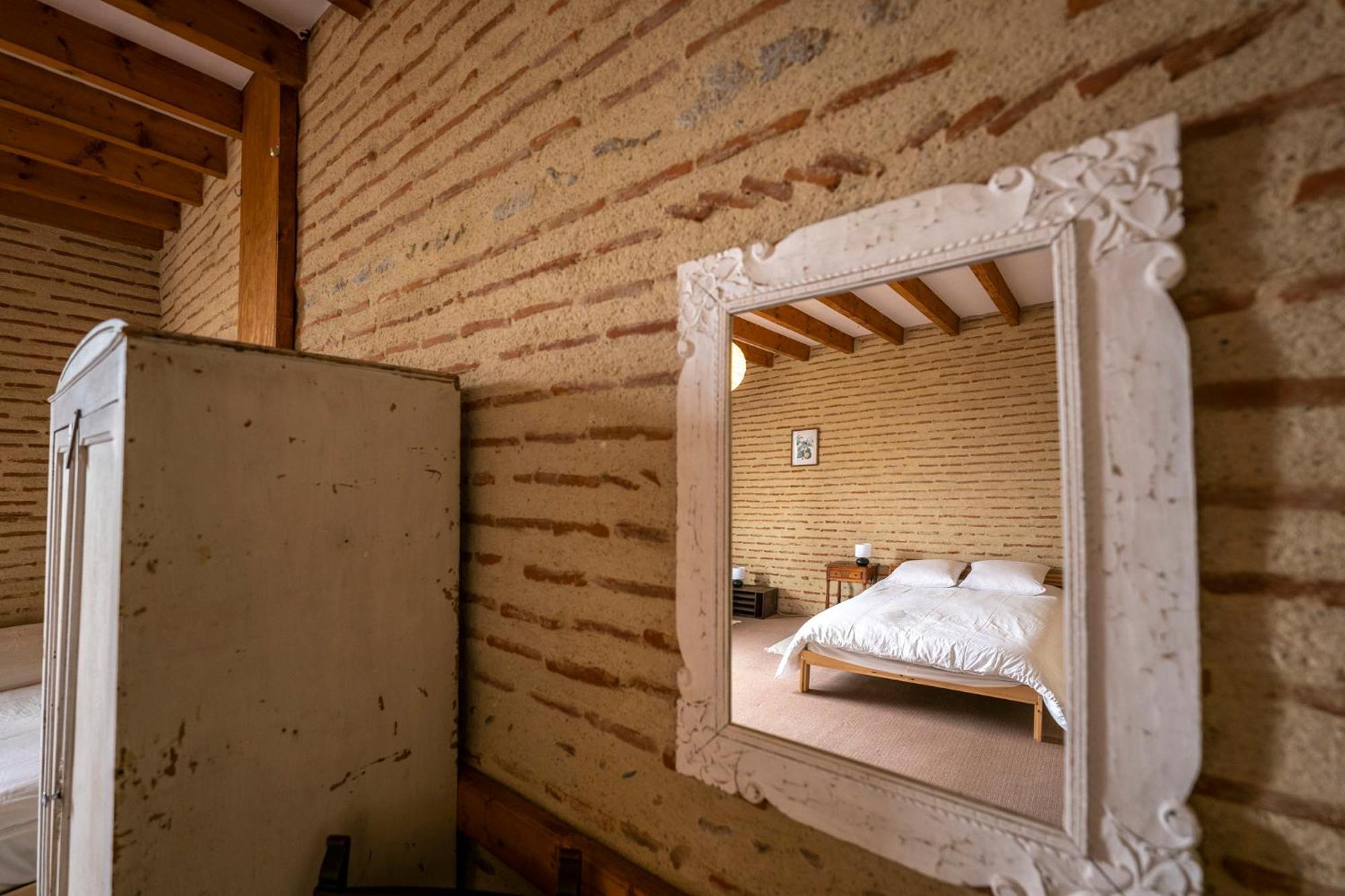 La Maison De L'Ecolieu Du Turc - Piscine Partagee Le Mas-dʼAgenais Exteriör bild